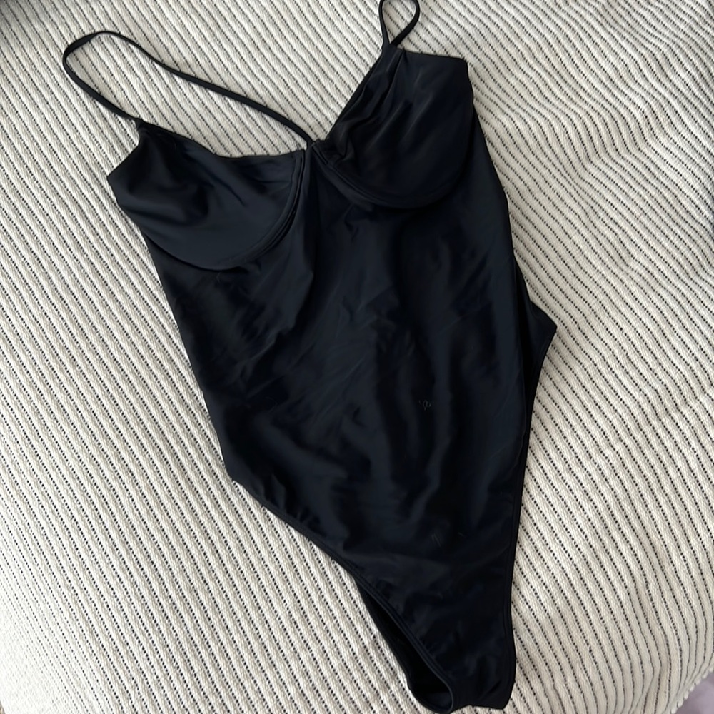 Black one piece